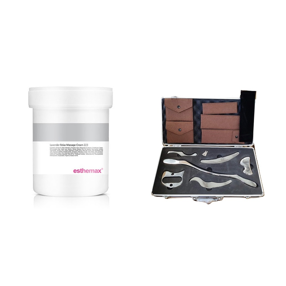 Esthemax 괄사 마사지 경락 맛사지 라벤더 근막이완 바디 크림 1000ml - 상세 이미지 3