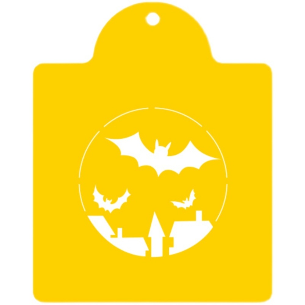 할로윈 베이킹 스텐실 도안 컵케이크 쿠키 데코레이션 아이싱장식 - 상세 이미지 4