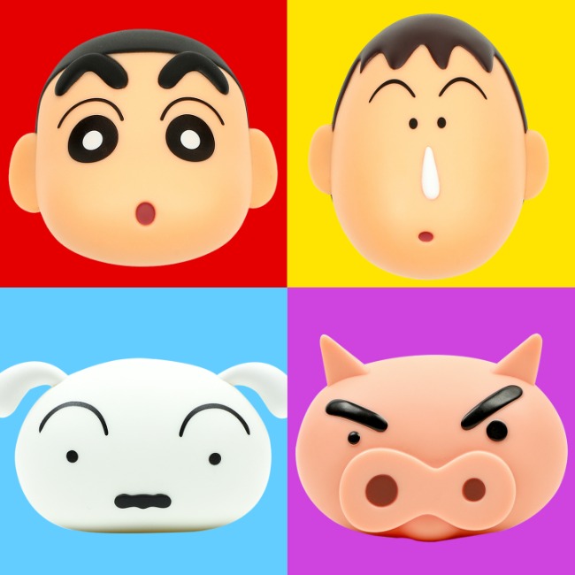 벨르아망 짱구 차량용 송풍구 방향제 흰둥이 맹구 부리부리 탈취제 새차 선물 블랙체리 - 상세 이미지 2