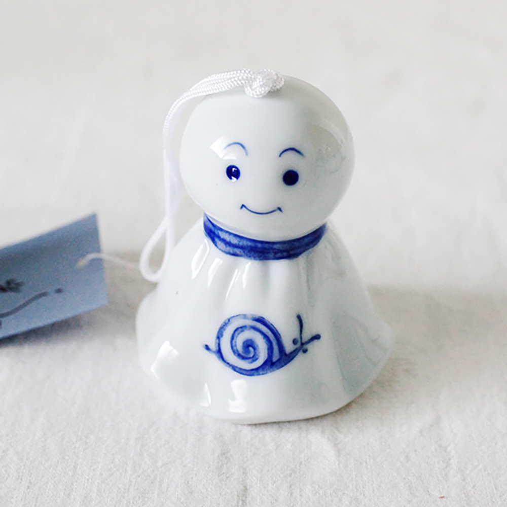 일본 도자기 테루테루보즈 후우링 일본풍경 인테리어소품 도어벨 윈드차임