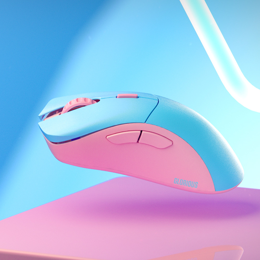 [특별 할인] 글로리어스 MODEL D PRO 무선 (스카이라인) 마우스 이미지 6