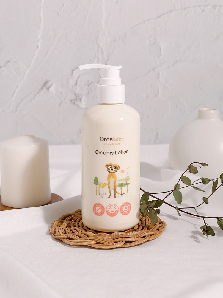 오가베베 크리미 로션 300ml 아기 얼굴 바디 신생아 고보습 베이비