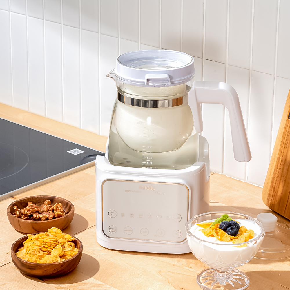 미엘루 국민 분유포트 보온 티포트 스마트 유리 분유포트기