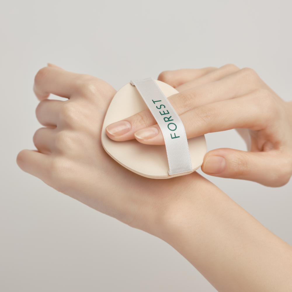 포레스트 비건 선쿠션 20g 본품+리필(SPF 50+) 톤업선쿠션 / 촉촉한쿠션 / 썬쿠션추천 - 상세 이미지 4