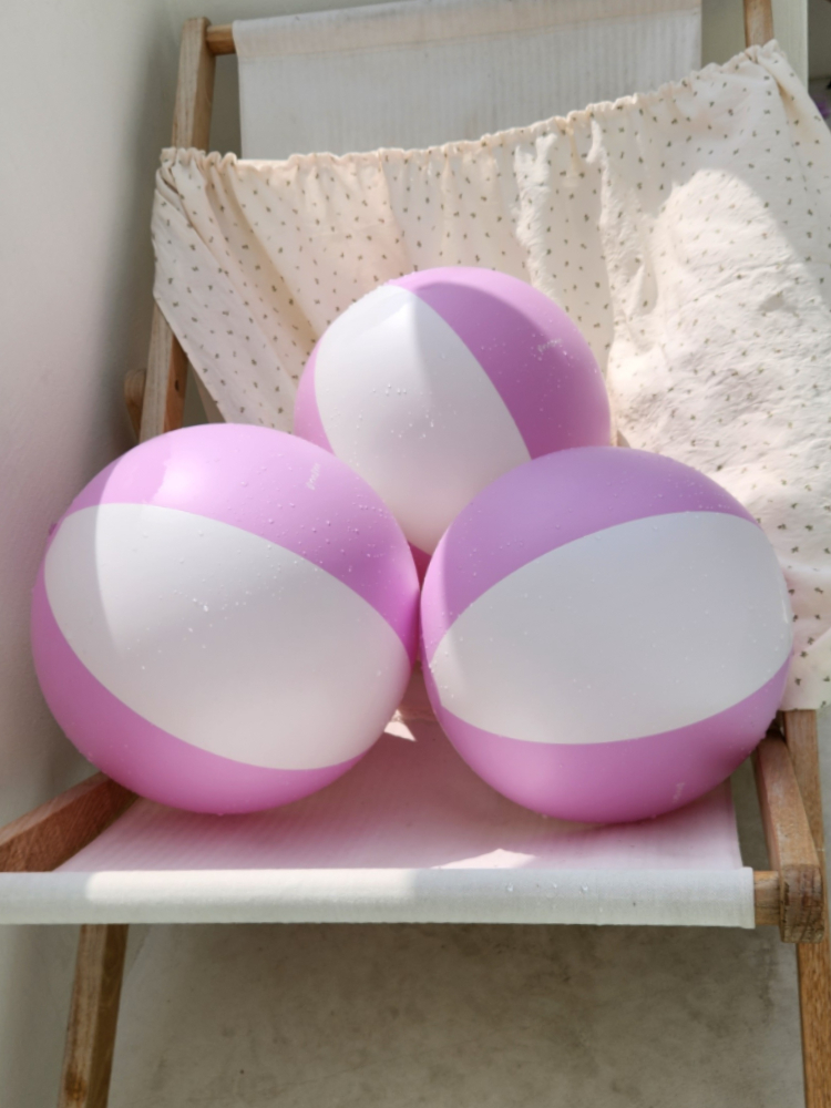 오맘 물놀이 비치볼 국내생산 튜브형 탱탱공 워터파크 수영장 공 둘레88cm - 메인 이미지