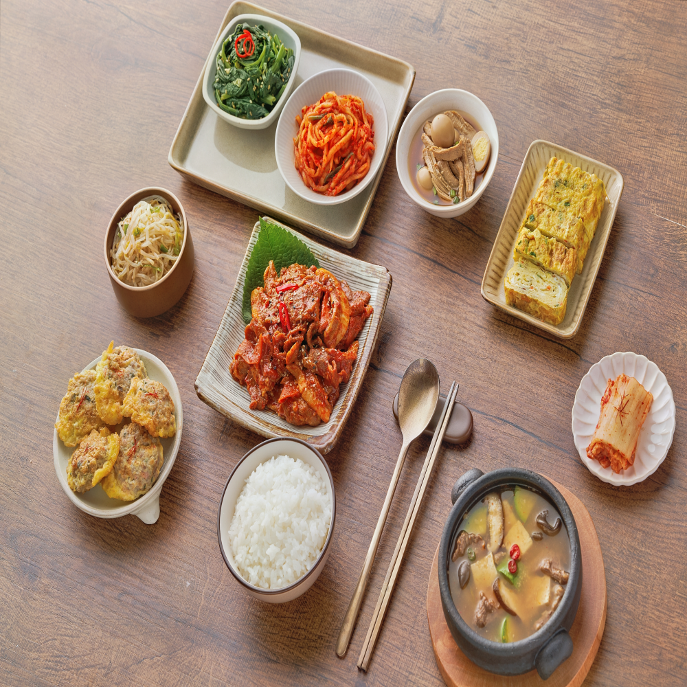 여누반찬공방 한상차림 가정식 집밥 일주일 구독 새벽배송 정기배달 정기배송 맛있는반찬가게
