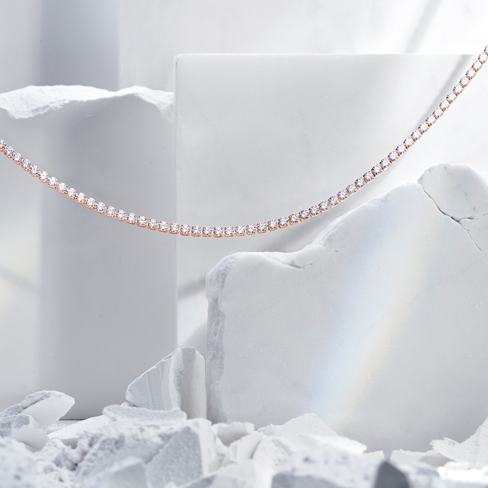 다니엘 웰링턴 CLASSIC TENNIS NECKLACE 2컬러 테니스목걸이 체인목걸이 이미지 4