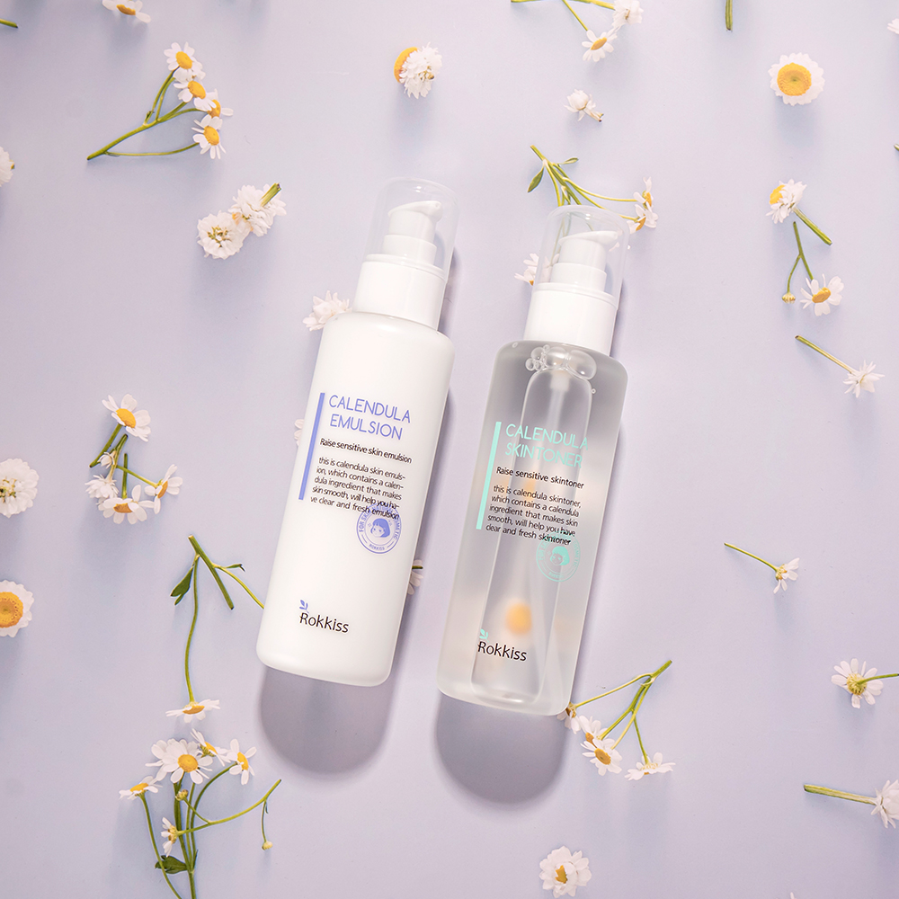 록키스 카렌듈라 스킨 에멀젼 세트 150ml - 상세 이미지 2