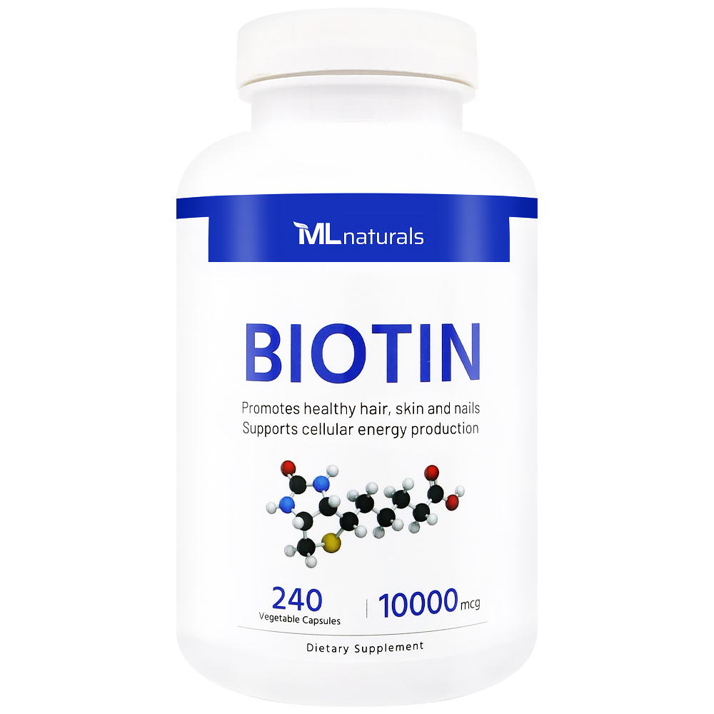 마이라이프내추럴스 비오틴 알약 10000mcg 240캡슐, 1개 제품 이미지
