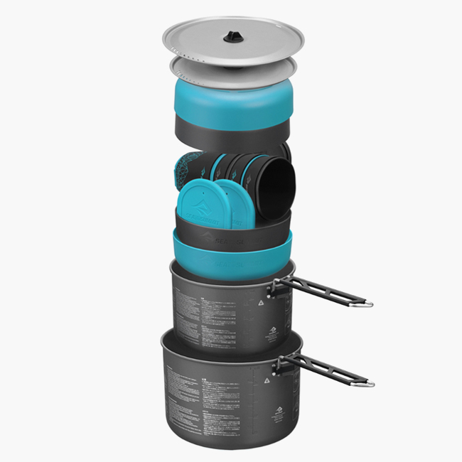 씨투써밋 알파 세트 4.2 백패킹 경량 코펠 식기