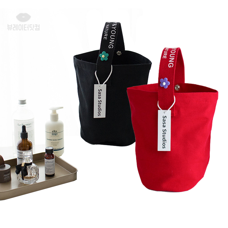 뷰레이터닷컴 터치 손목가방 미니 캔버스백