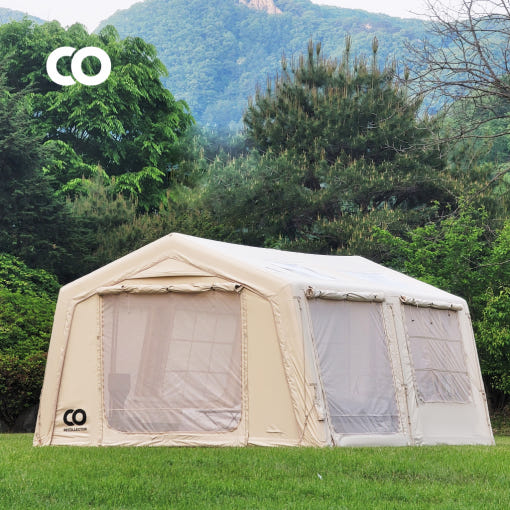 Air beam tent