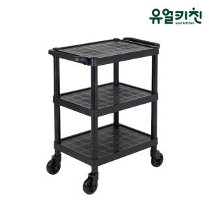 플라스틱서빙카 업소용 서빙카트 식당카트 블랙 중 솔직 후기 | 실제 배치 사진 포함 - 상품 이미지 2