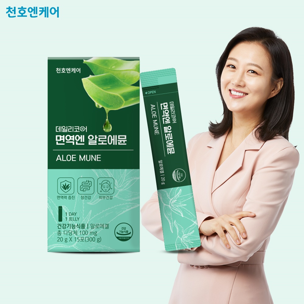 알로에 젤리 면역 키즈 알로에 면역엔 스틱 15포 천호엔케어 - 상세 이미지 3
