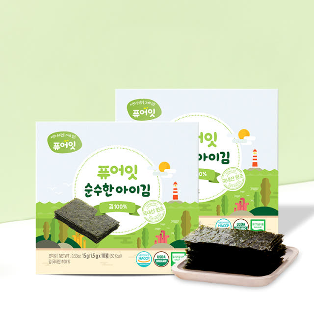 퓨어잇 오가닉 순수한 아이김