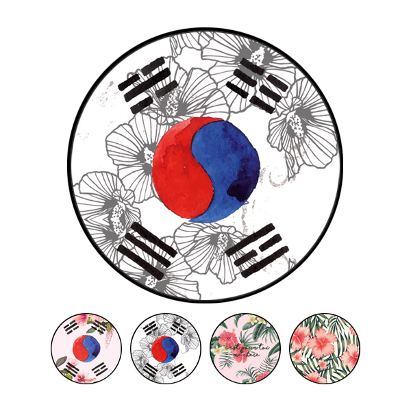 태극기 무궁화 꽃 그립 톡스마트 톡 링