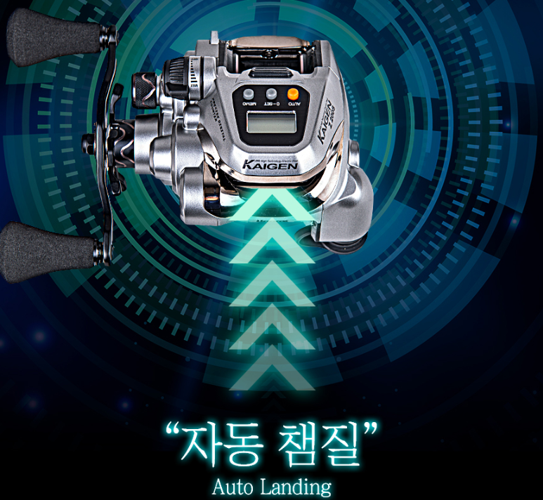 아울렛낚시 바낙스 카이젠Z 200S 소형 전동릴 문어 참돔 갑오징어 갈치 선상 낚시 릴 - 상세 이미지 4