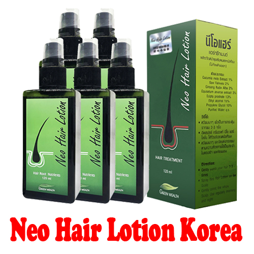 네오헤어로션 코리아 NEO HAIR LOTION 두피케어 헤어케어, , 네오 헤어 로션, 120ml, 5개