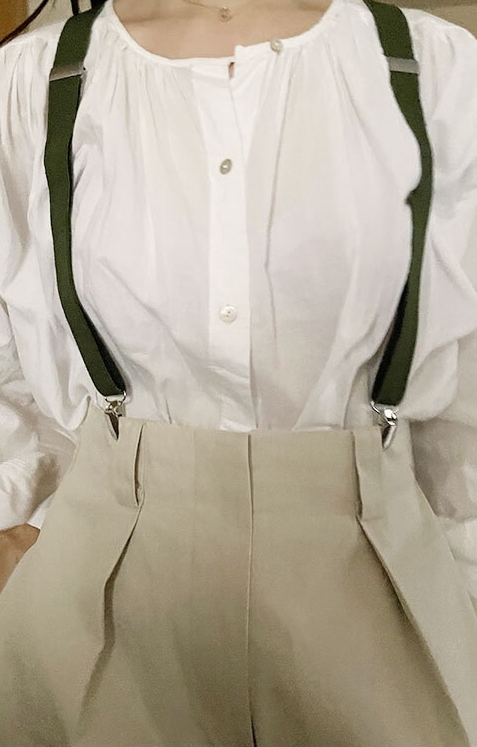 여자 남자 공용 멜빵 캐주얼 정장 여성 서스펜더 바지 멜빵 상품 이미지