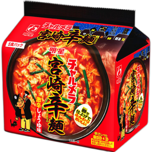 묘조 챠루메라 일본라멘 봉지라면 미야자키 매운 라멘