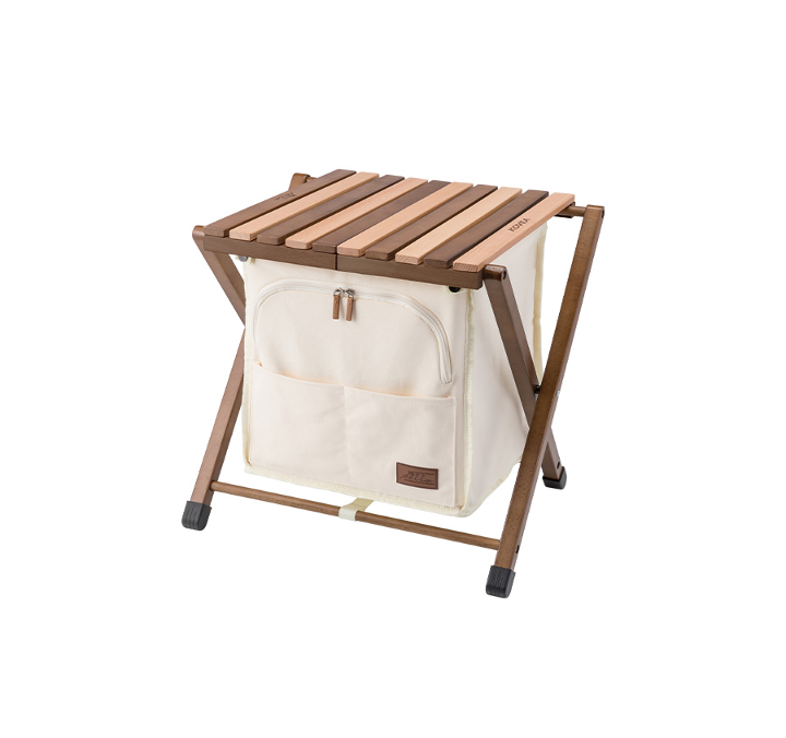 코베아 벨로 우드 바스켓 캠핑 차박 우드 테이블 수납선반