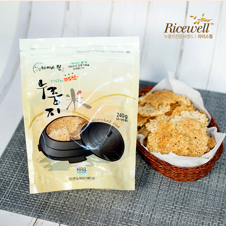 라이스웰 백미누룽지 240g, 5개입, 1개