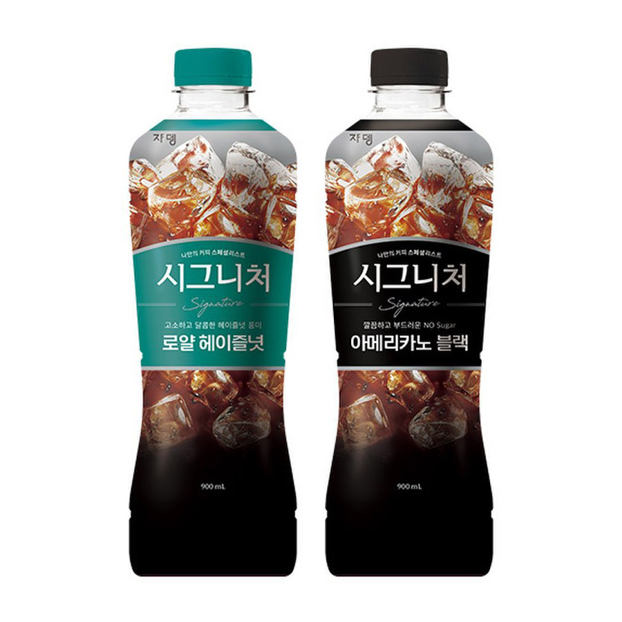쟈뎅 시그니처 아메리카노 블랙 커피음료 900ml / 펫트음료수 / 대용량커피 - 상세 이미지 2