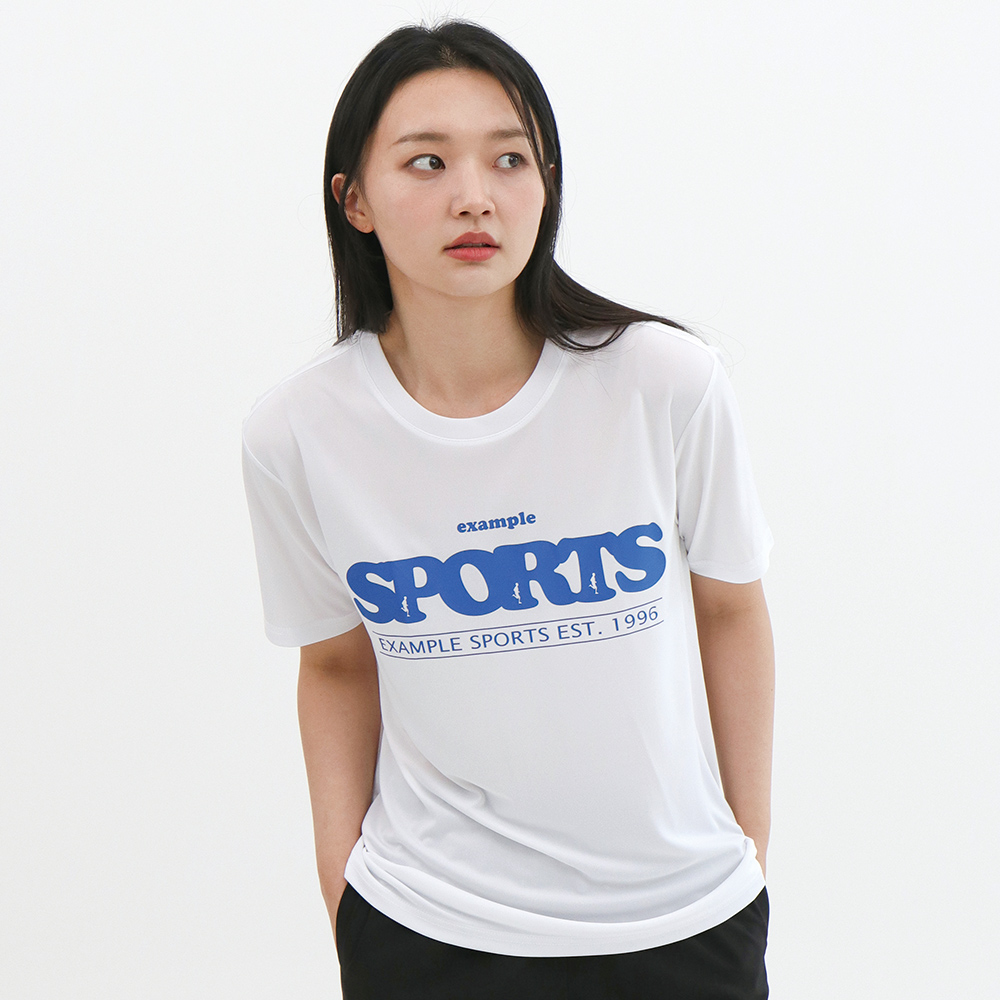 이그잼플 스포츠 운동 요가 필라테스 상의 반팔티 - 상세 이미지 2