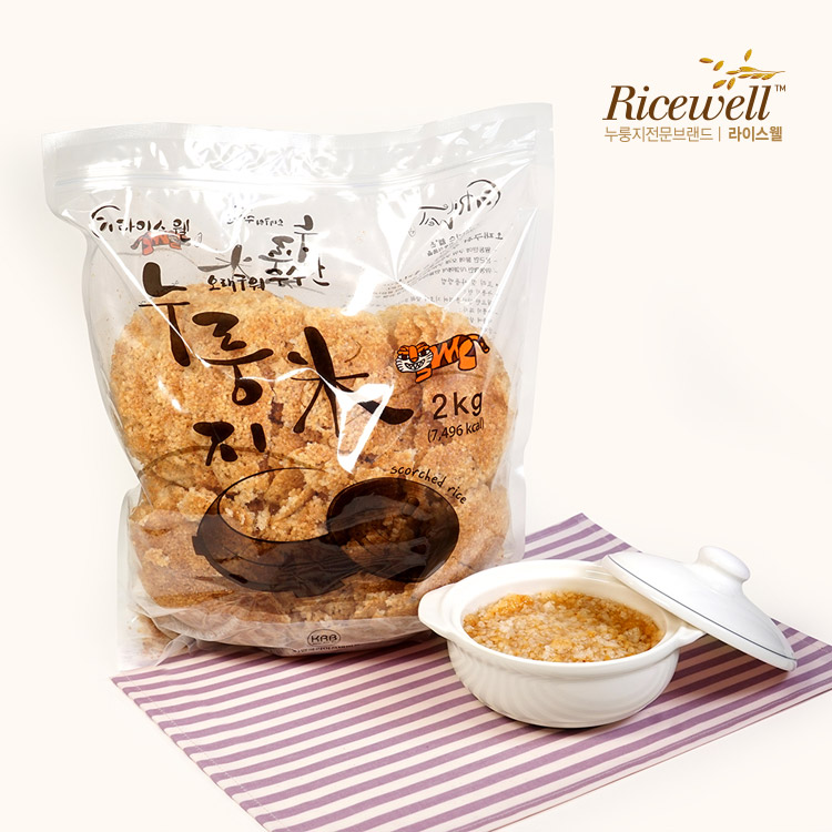 라이스웰 백미누룽지(지퍼백포장) 2kg, 2개입, 1개 - 상세 이미지 4