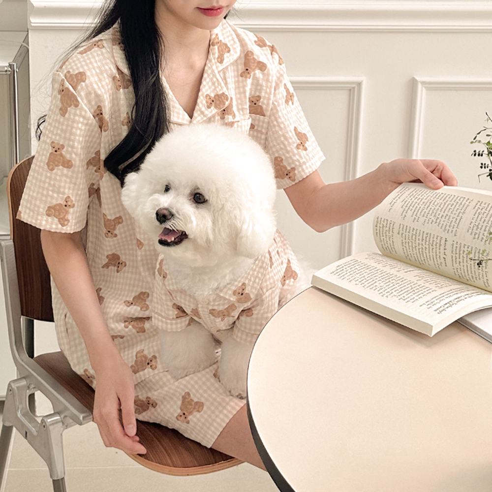 디어베어 강아지잠옷 반려견 펫파자마 1color - 상세 이미지 3