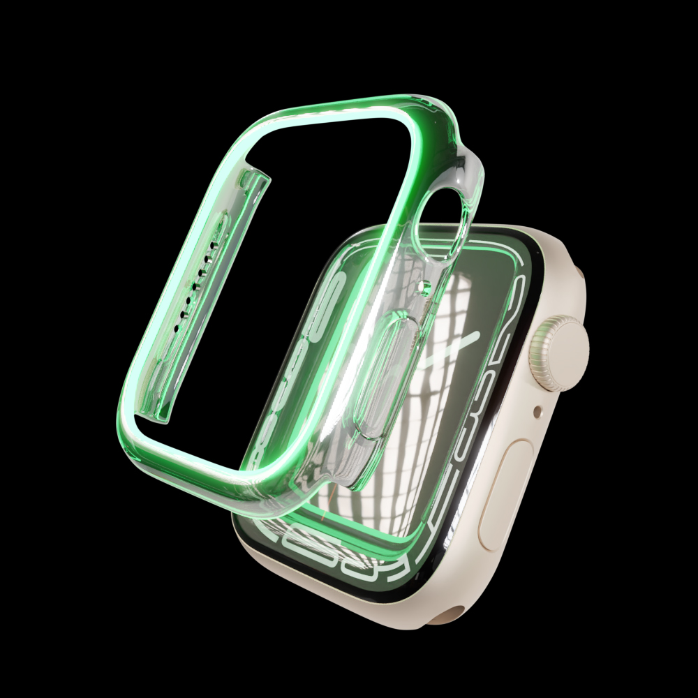 힐링쉴드 애플워치 야광 케이스 LPC시리즈 41mm