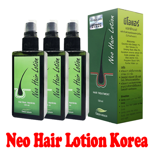 네오헤어로션 코리아 NEO HAIR LOTION 두피케어 헤어케어, , 네오 헤어 로션, 120ml, 3개