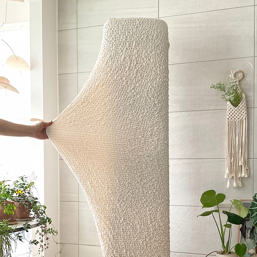 [네이버단독] 올핏 사이즈 고민No 스탠드 에어컨커버 투인원 아이보리 스탠드 원형 벽걸이 사각 세트