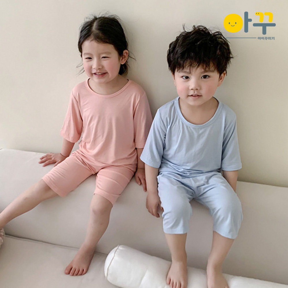 유아 실내복 신생아 여름내복 아기실내복 아기내복 유아내의 쿨냉감