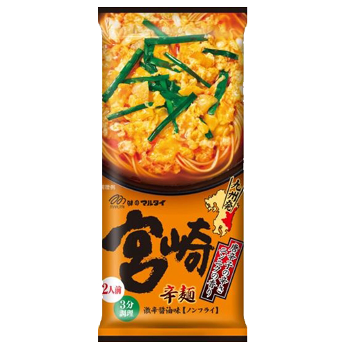마루타이 일본 큐슈 지역 라멘 미야자키 매운 쇼유(간장)라멘 - 메인 이미지