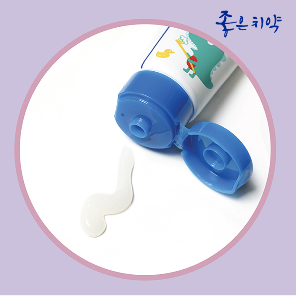 어린이 고불소 1450ppm 유아 불소 주니어 초등학생 치약 1개 - 상세 이미지 4