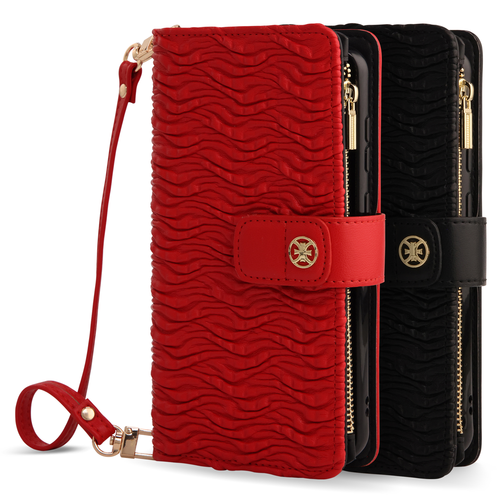 갤럭시S24  울트라 레드 레베카 다이어리 핸드폰 플러스 케이스 - 상세 이미지 2