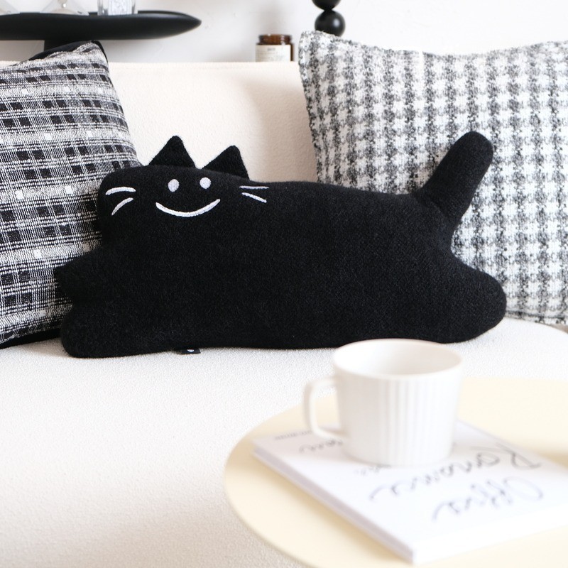 달떵 귀여운 말랑 고양이 모찌 인형 쇼파 쿠션 동물 아기방 낮잠