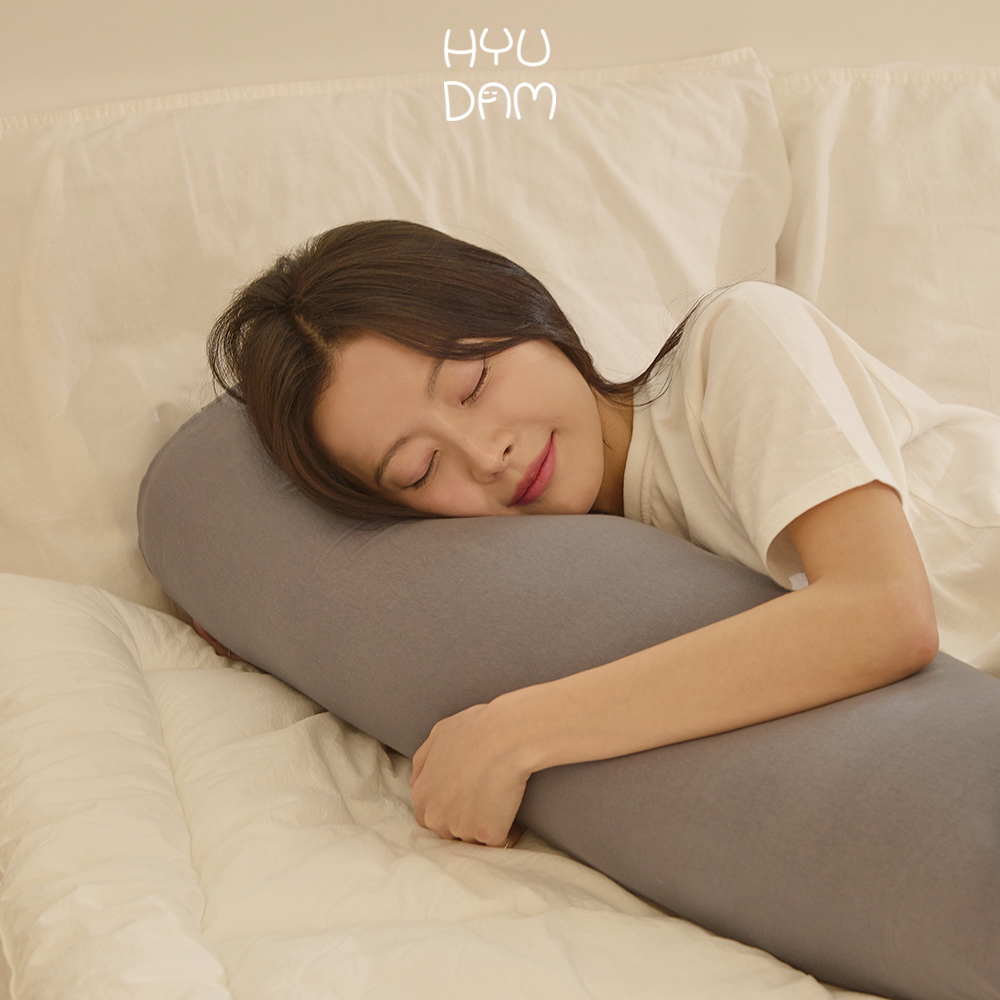 휴담 메모리솜 바디필로우 안고자는 베개 모찌 롱 쿠션