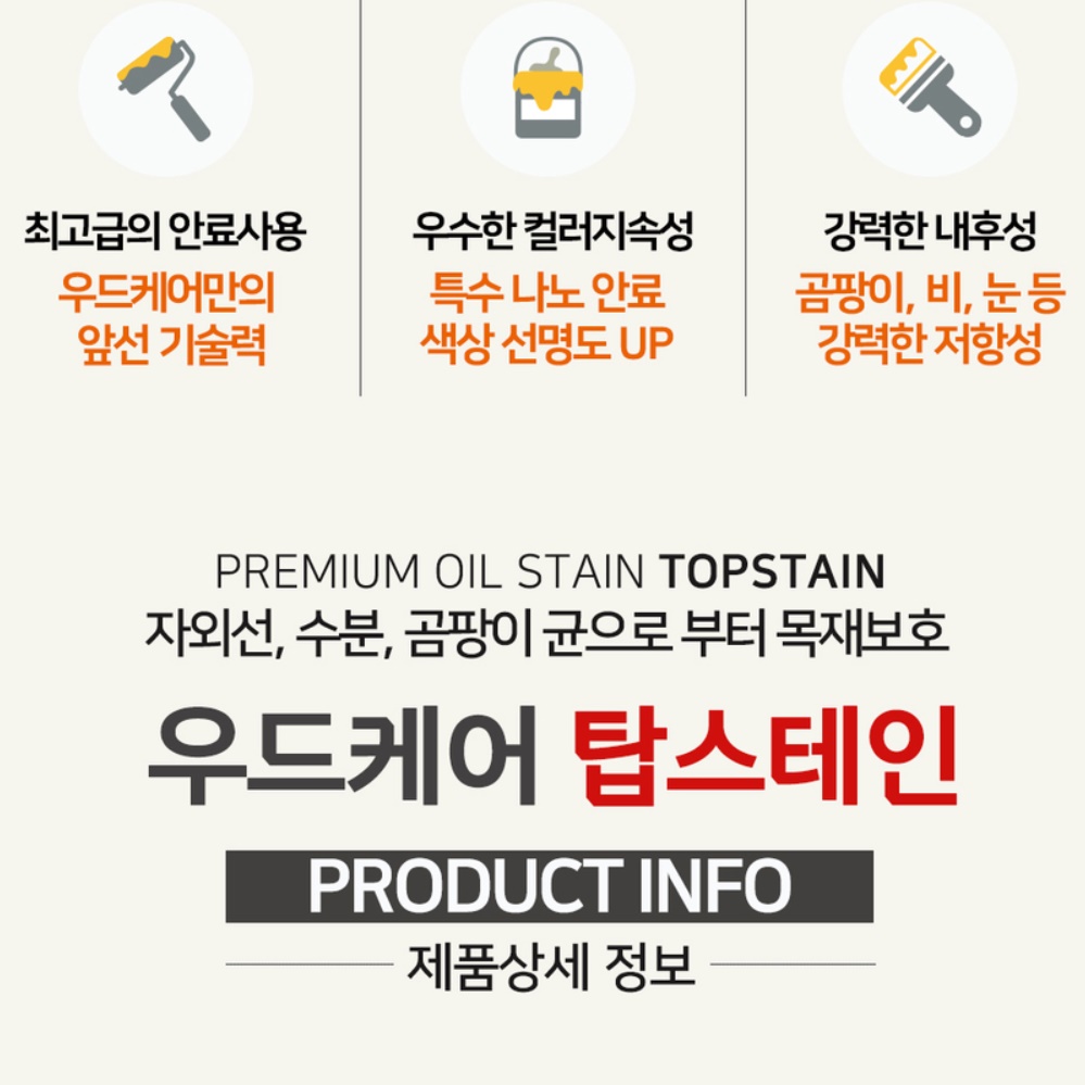 원목스테인 목재 우드바니쉬 가구 나무페인트 20L - 상세 이미지 5