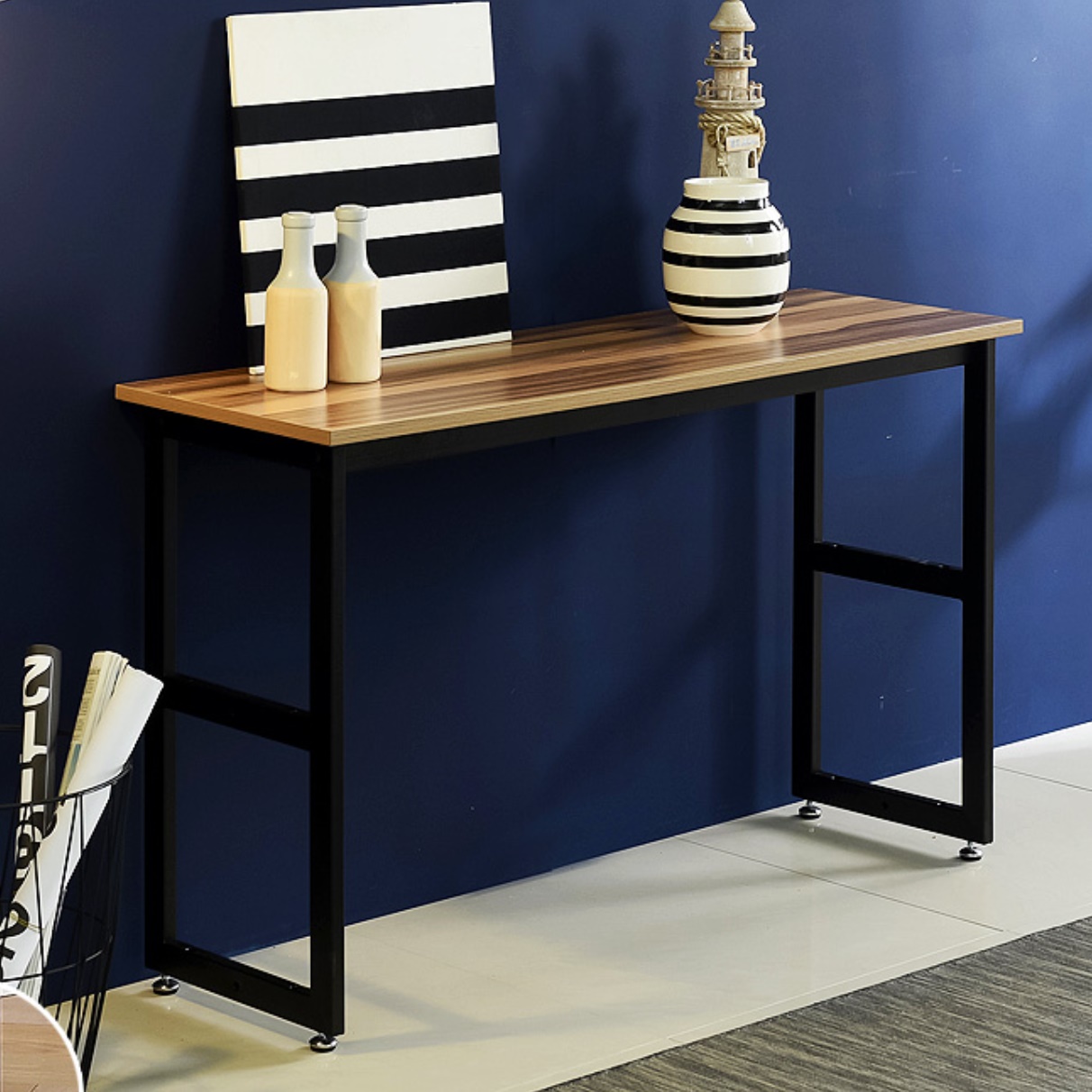 베란다 테이블 1200 창가 긴 높은 사이드테이블 화분테이블