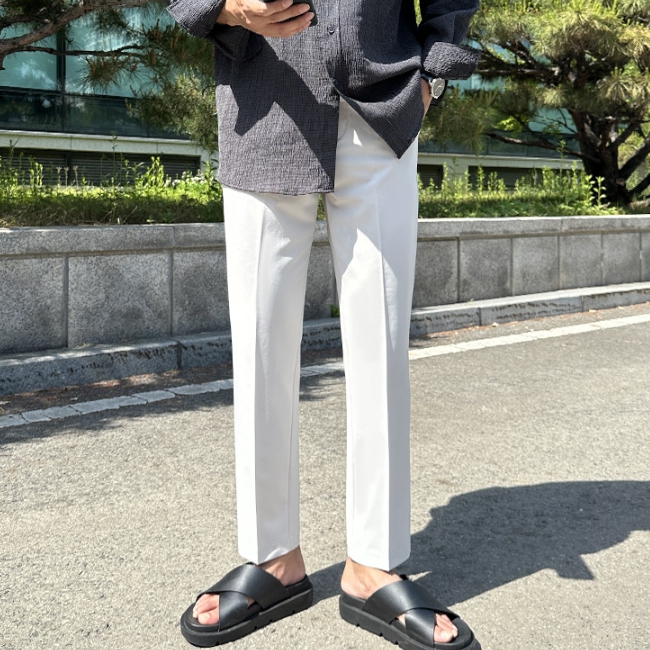 남자 여름 슬랙스 페르난도 슬랙스 아이스 쿨 슬랙스 빅사이즈 슬랙스 남자 여름 팬츠