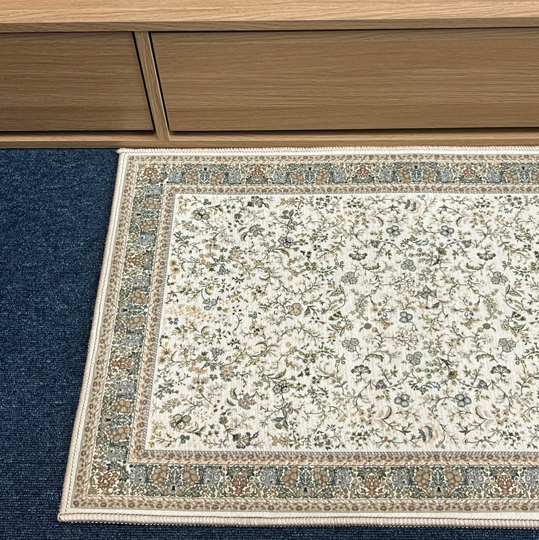 북유럽 러그 페르시안 셔닐 빈티지 러그 현관 욕실 매트