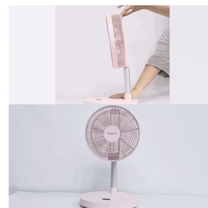 파세코 충전용선풍기 접는선풍기 캠핑용 무선 낚시 강아지 선풍기 - 상세 이미지 2