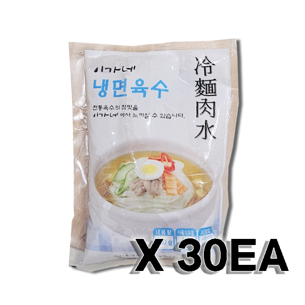 이가네 냉면육수(350gX30개) 1박스 : 여기집밥