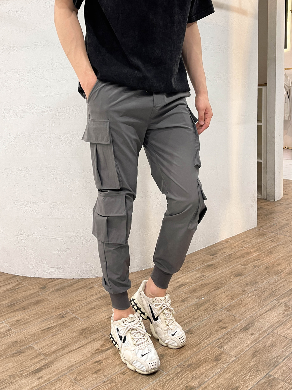 여름용 아이스조거팬츠 쿨링조거팬츠 - 상세 이미지 3