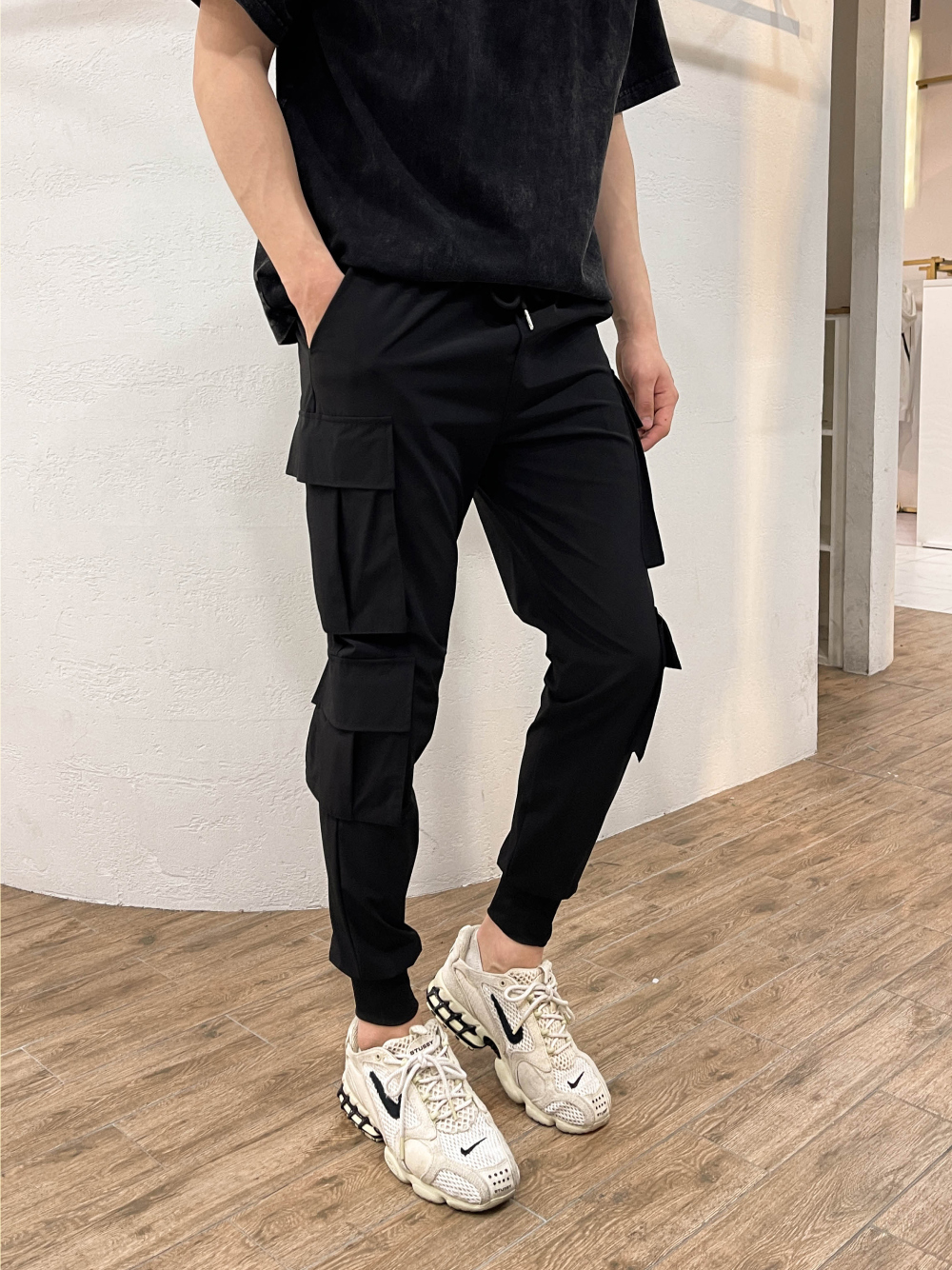 여름용 아이스조거팬츠 쿨링조거팬츠 - 상세 이미지 4