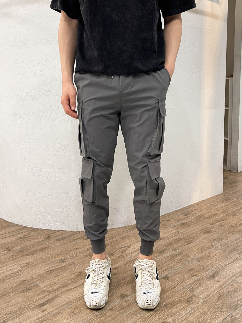 여름용 아이스조거팬츠 쿨링조거팬츠 - 상품 이미지