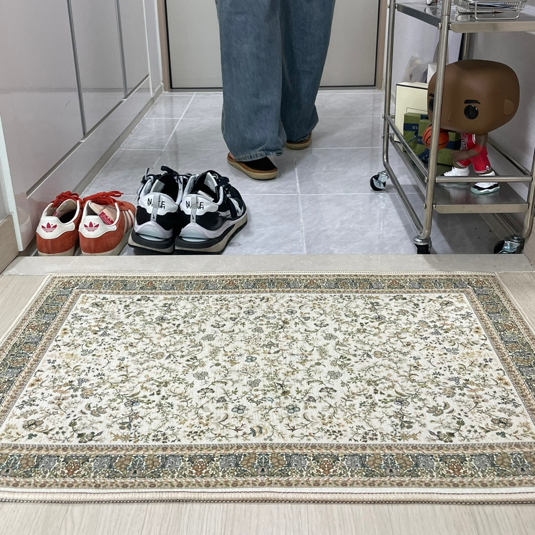 북유럽 러그 페르시안 셔닐 빈티지 러그 현관 욕실 매트