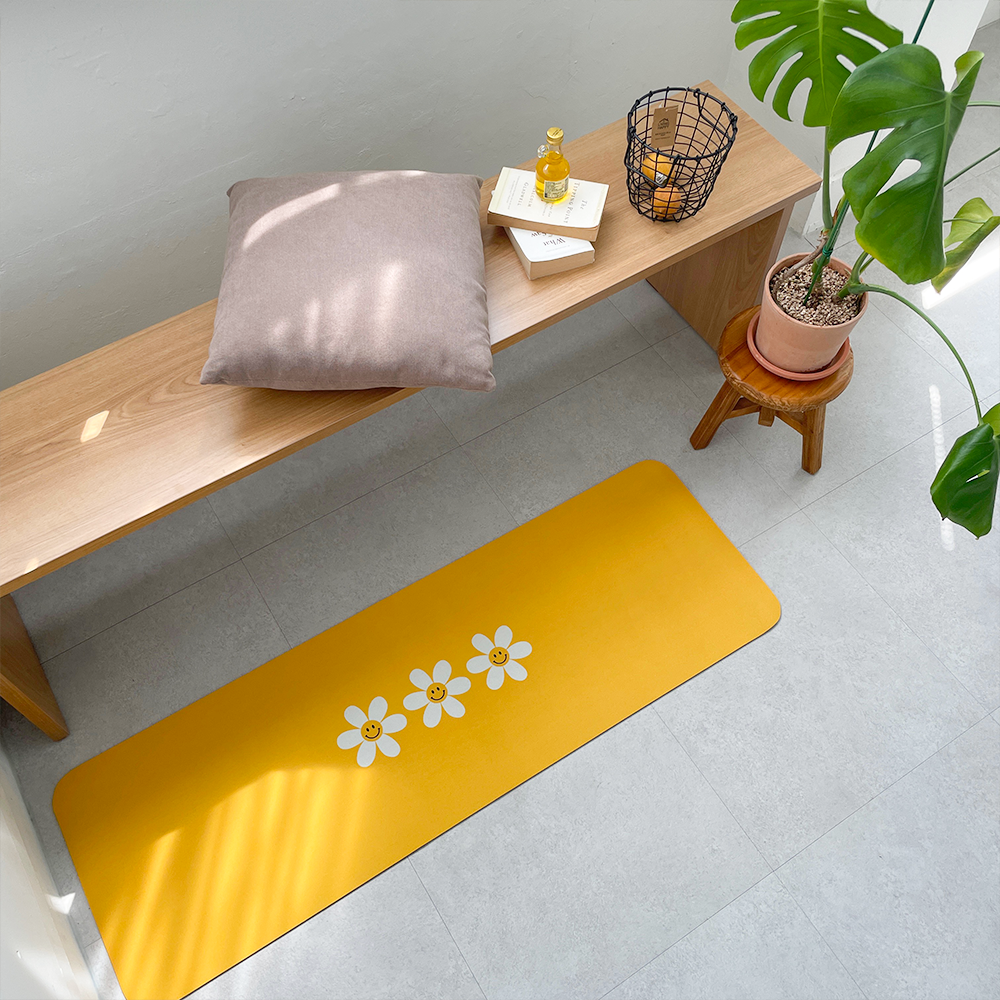 미스데이지 규조토 스마일리 스텝 주방매트